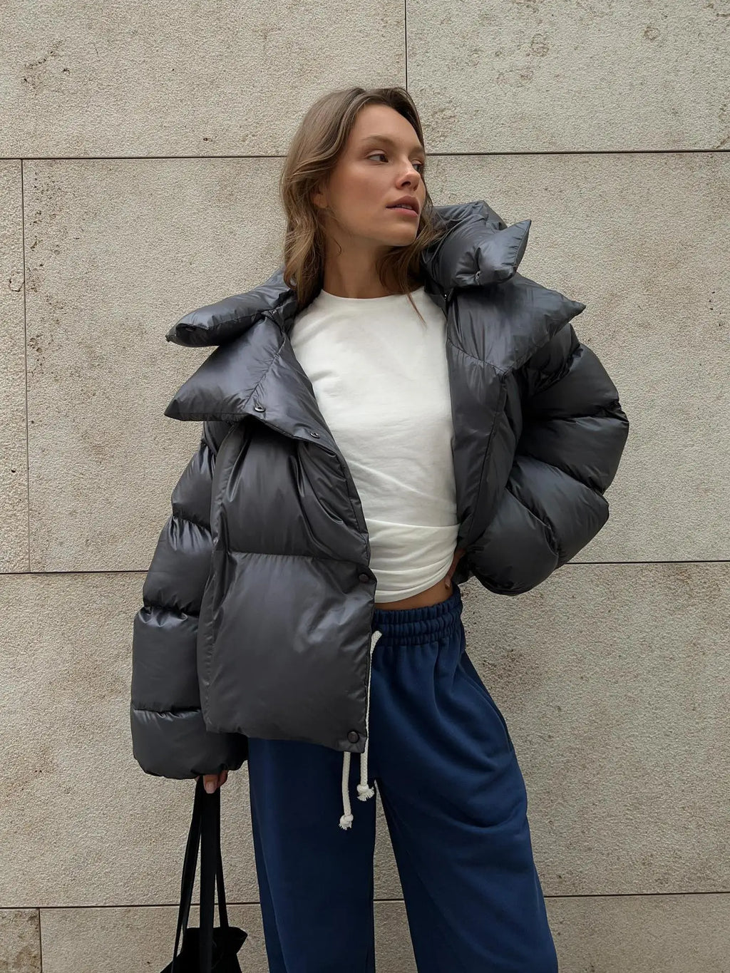 Women Autumn Winter Warm Coat Thick Parkas Long Sleeve Parkas Female Street Fashion Hoodies Woman's Cotton-padded Jacket 2025