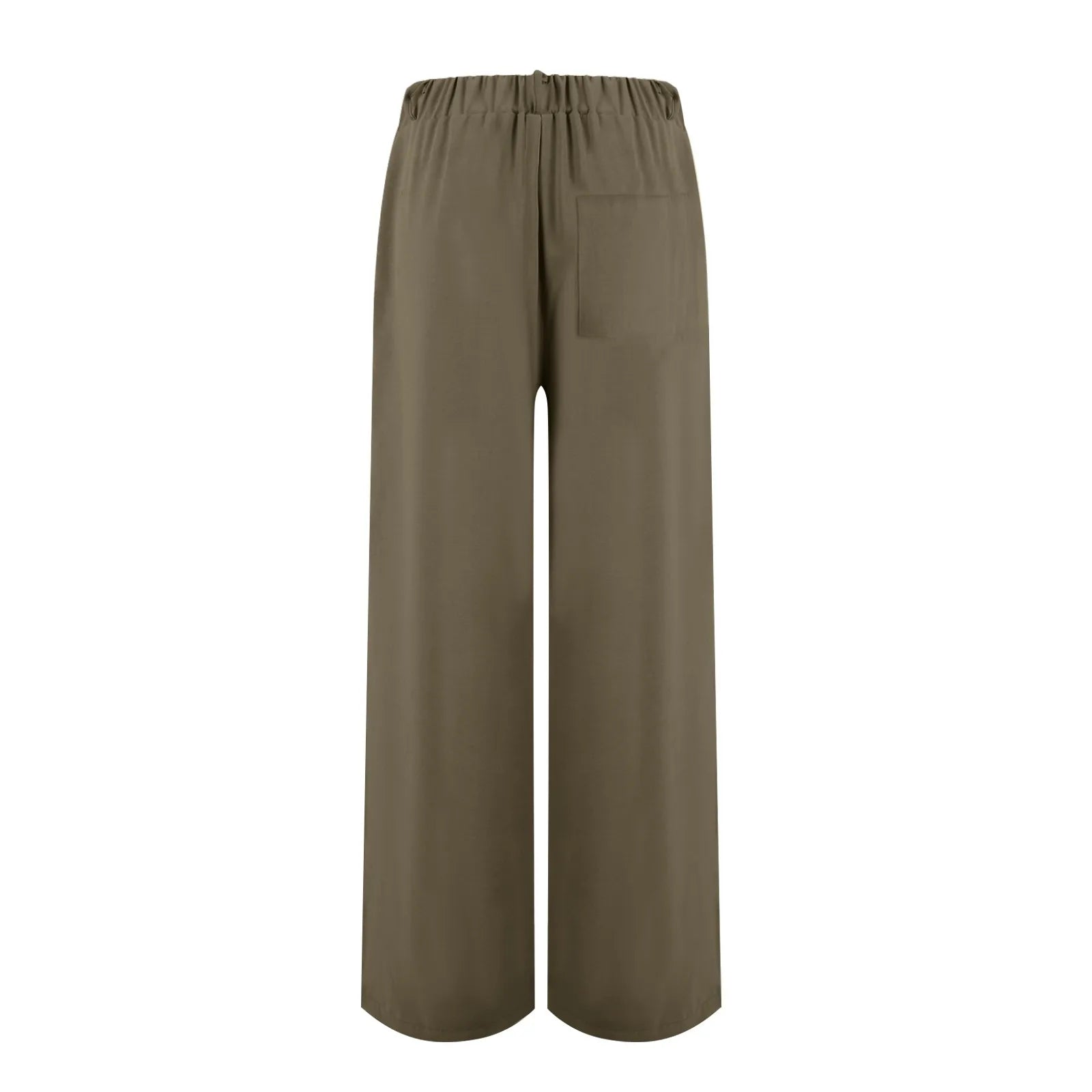Women's Wide Leg Pants High Elastic Waisted In The Back Business Work Trousers Long Casual Pants Pants for Women Women’s Pants