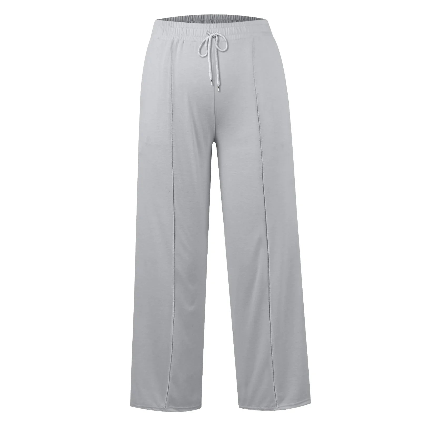 Wide Leg Pants For Women’S Fleece Lined Sweatpants Straight Pants Bottom All-Math Plain Fitness Joggers Pants Travel Basic