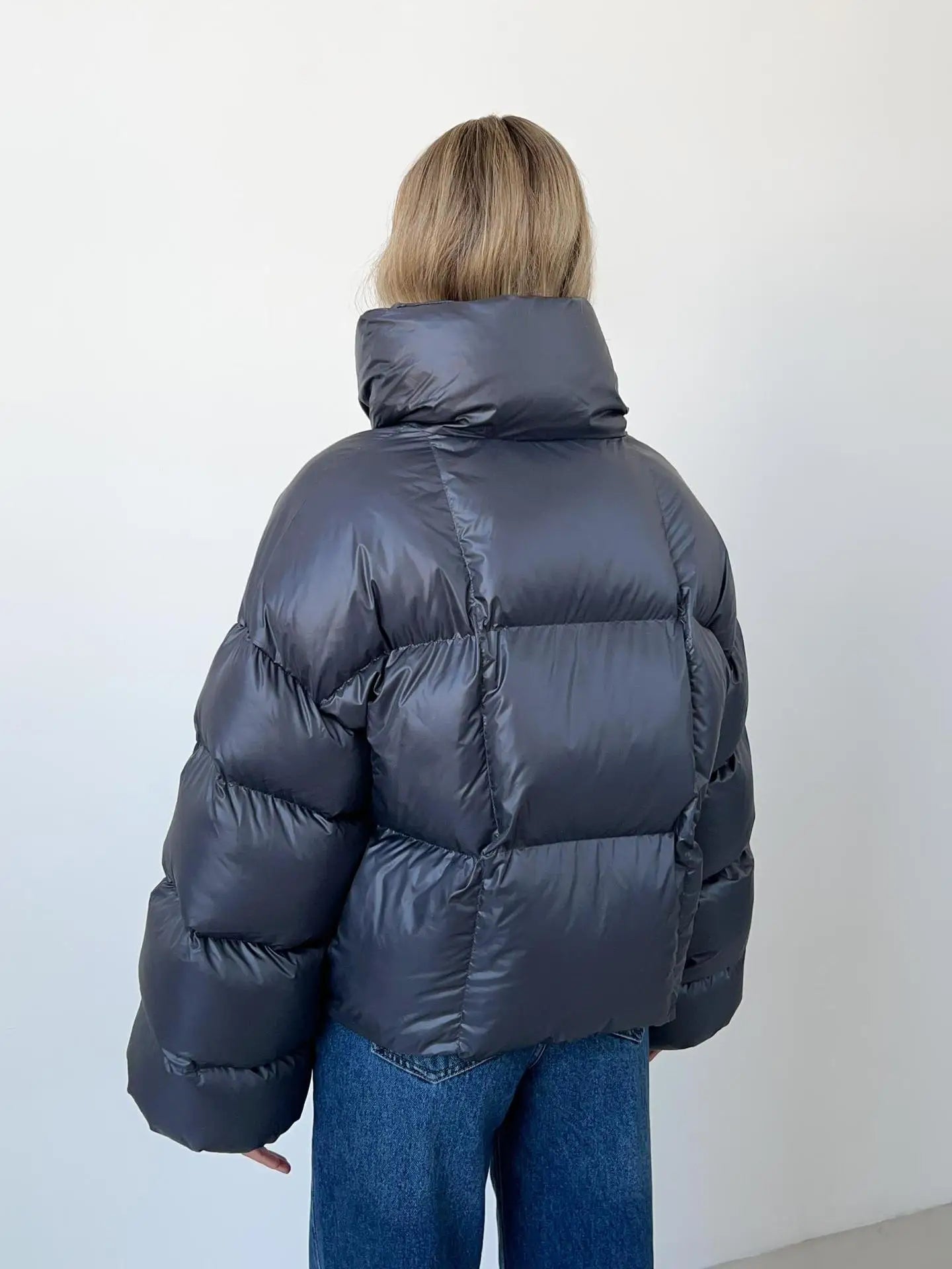 Women Autumn Winter Warm Coat Thick Parkas Long Sleeve Parkas Female Street Fashion Hoodies Woman's Cotton-padded Jacket 2025