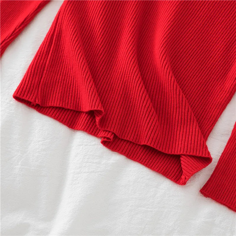 2025 Autumn Winter Button V Neck Sweater Women Basic Slim Pullover Women Sweaters And Pullovers Knit Jumper Soft Warm Tops