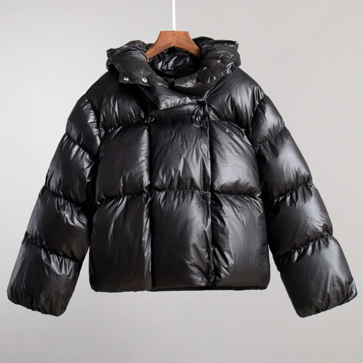 Women Autumn Winter Warm Coat Thick Parkas Long Sleeve Parkas Female Street Fashion Hoodies Woman's Cotton-padded Jacket 2025