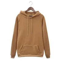 Long Sleeve Pocket Men Tops Sweatpant Streetwear Y2K Hoodies Women Harajuku Solid Color Loose Sweatshirt Hip Hop Basic payment