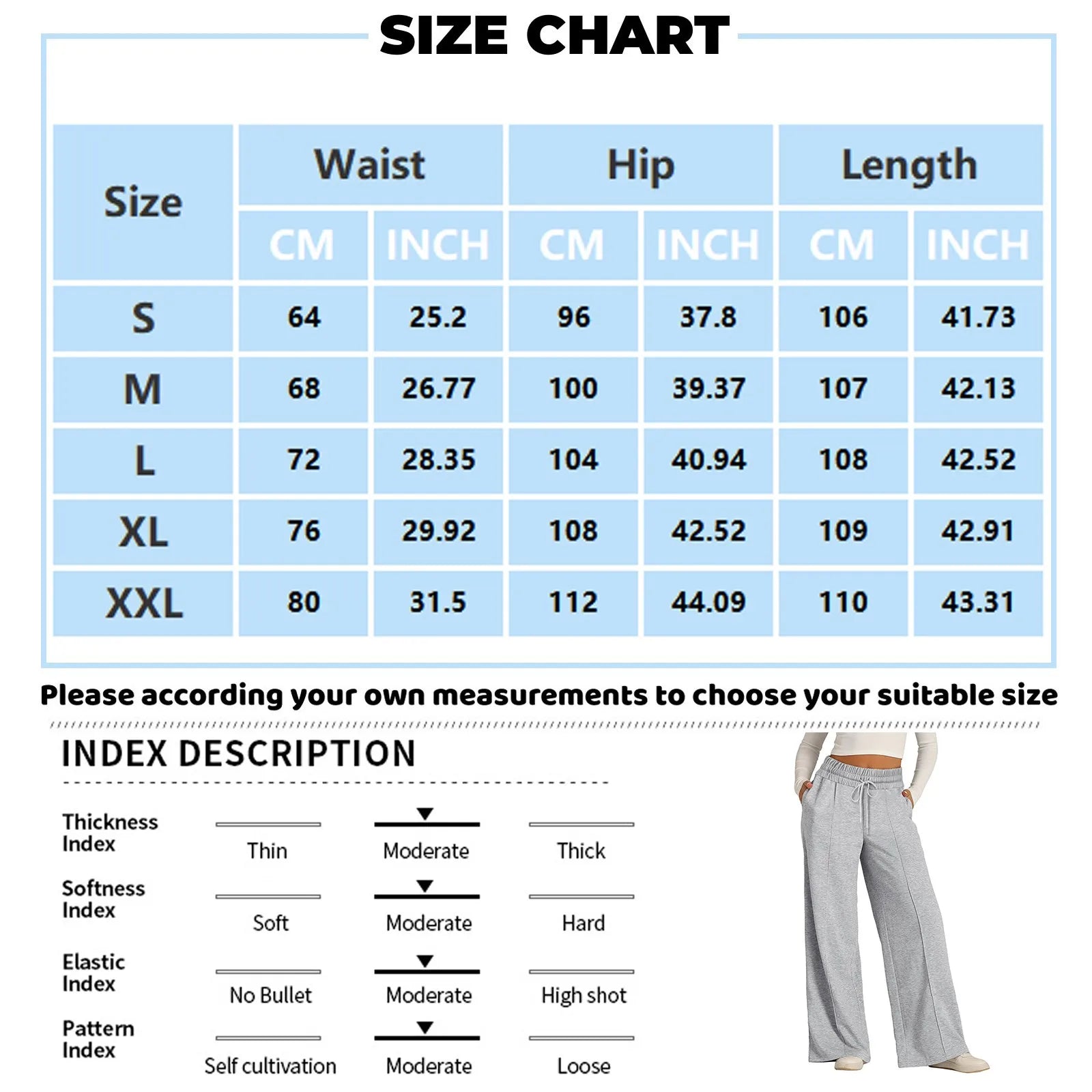 Wide Leg Pants For Women’S Fleece Lined Sweatpants Straight Pants Bottom All-Math Plain Fitness Joggers Pants Travel Basic