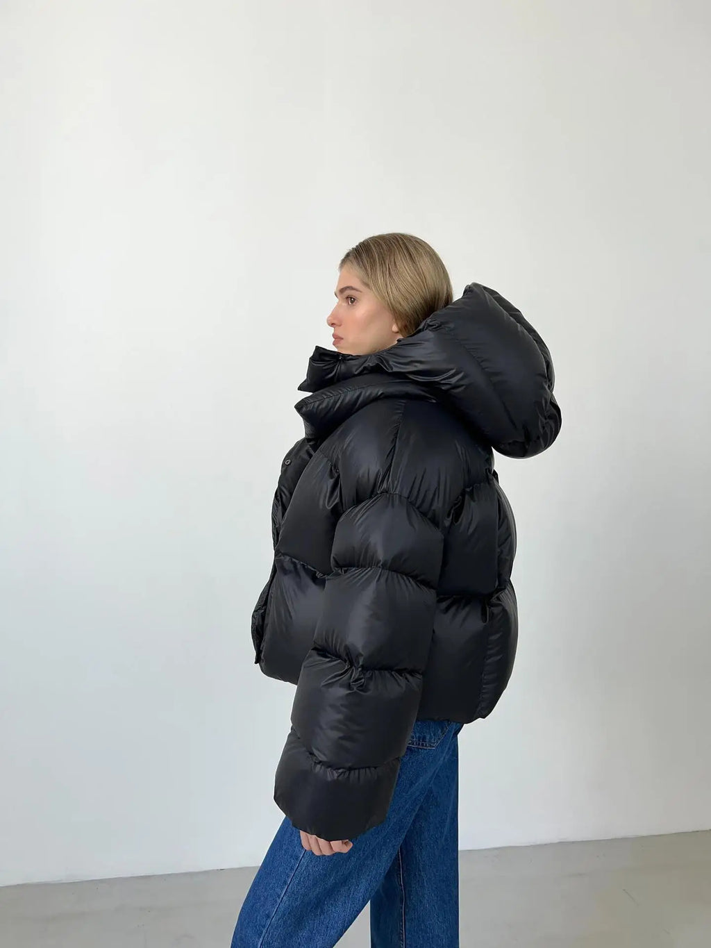 Women Autumn Winter Warm Coat Thick Parkas Long Sleeve Parkas Female Street Fashion Hoodies Woman's Cotton-padded Jacket 2025
