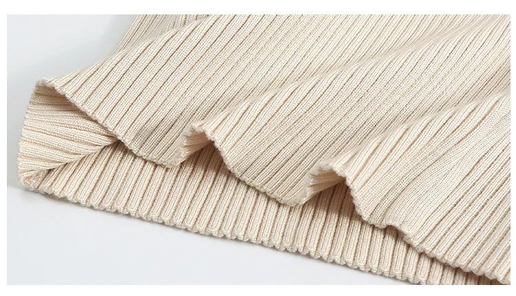 2025 Women Pullovers Autumn Winter Turtleneck Sweater Women Fashion Chic Knitted Tops Long Sleeve Jumper Pull Femme Clothing