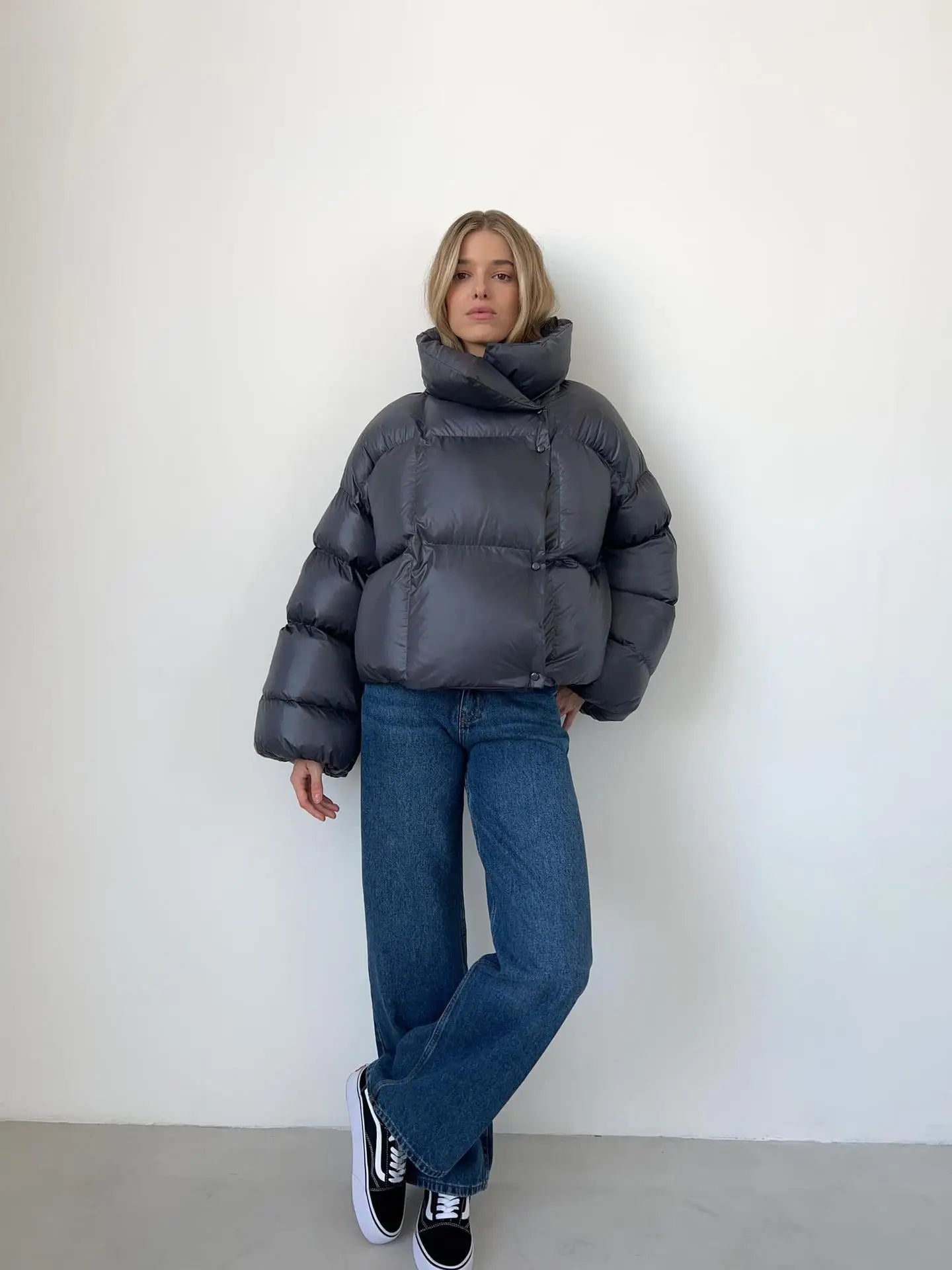 Women Autumn Winter Warm Coat Thick Parkas Long Sleeve Parkas Female Street Fashion Hoodies Woman's Cotton-padded Jacket 2025