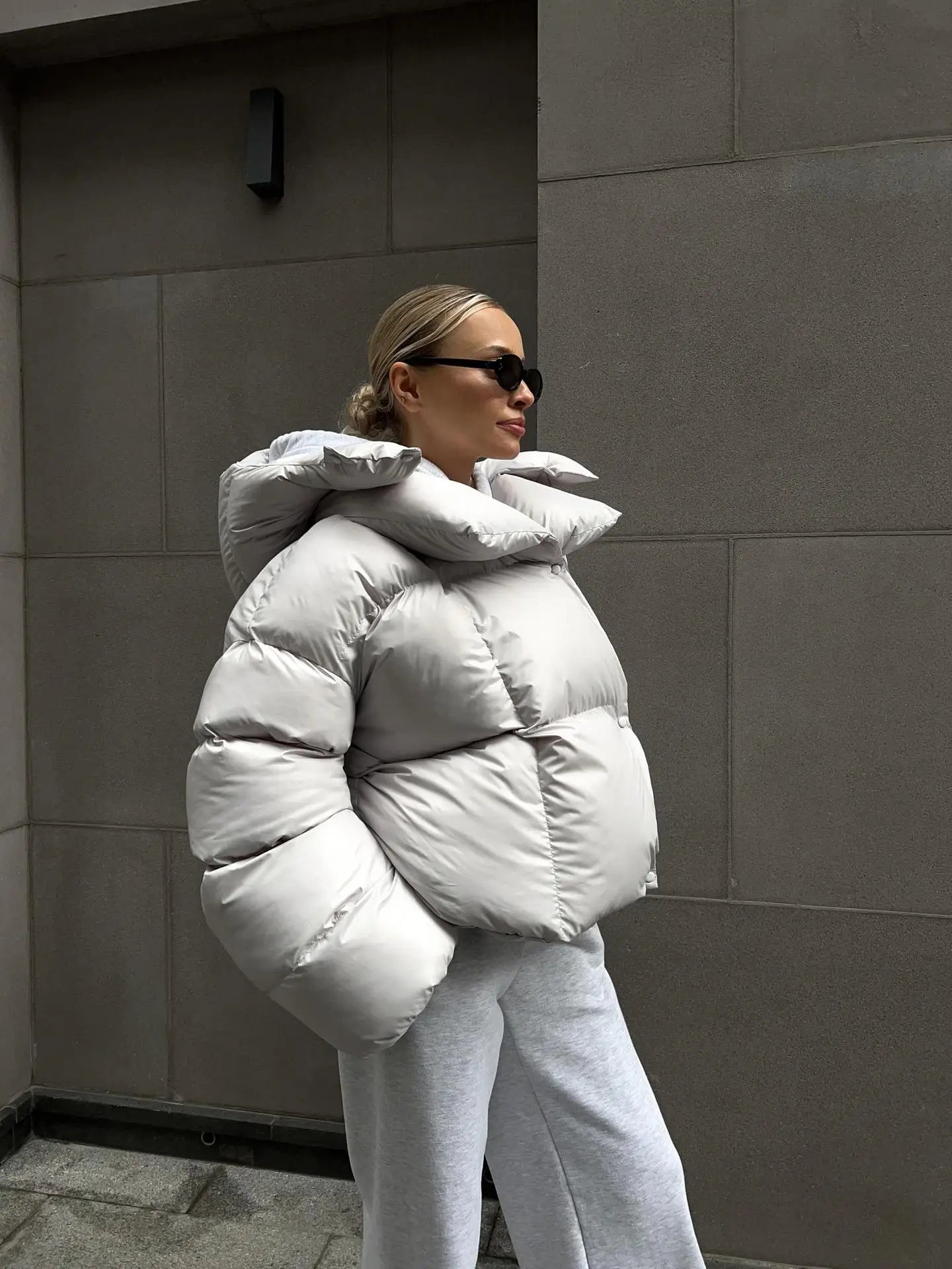 Women Autumn Winter Warm Coat Thick Parkas Long Sleeve Parkas Female Street Fashion Hoodies Woman's Cotton-padded Jacket 2025