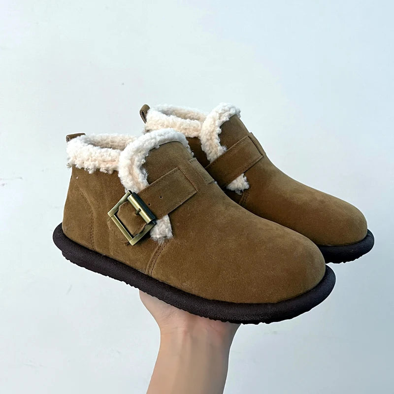Thick bottoming women's retro spring and Autumn 2023 new loafers flat non-slip with skirt soft sole single shoes