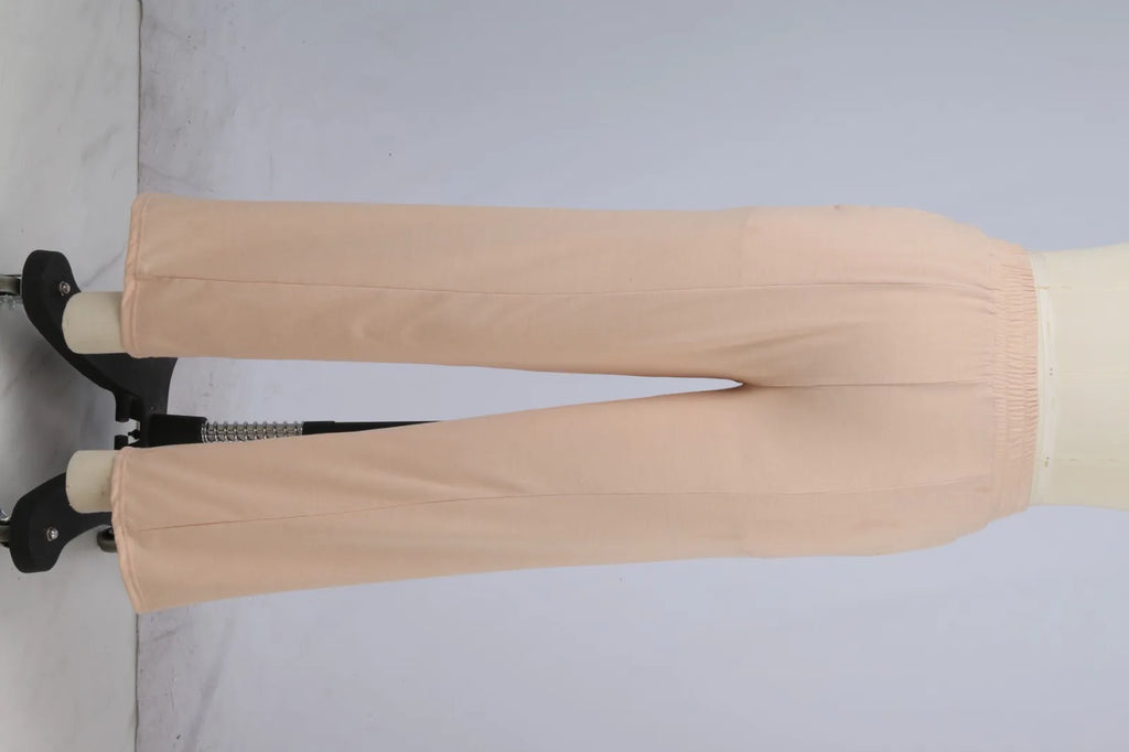 Wide Leg Pants For Women’S Fleece Lined Sweatpants Straight Pants Bottom All-Math Plain Fitness Joggers Pants Travel Basic