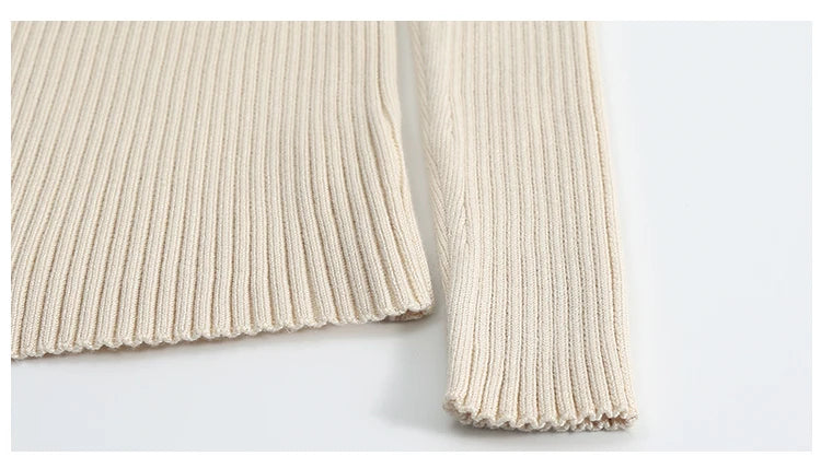 2025 Women Pullovers Autumn Winter Turtleneck Sweater Women Fashion Chic Knitted Tops Long Sleeve Jumper Pull Femme Clothing