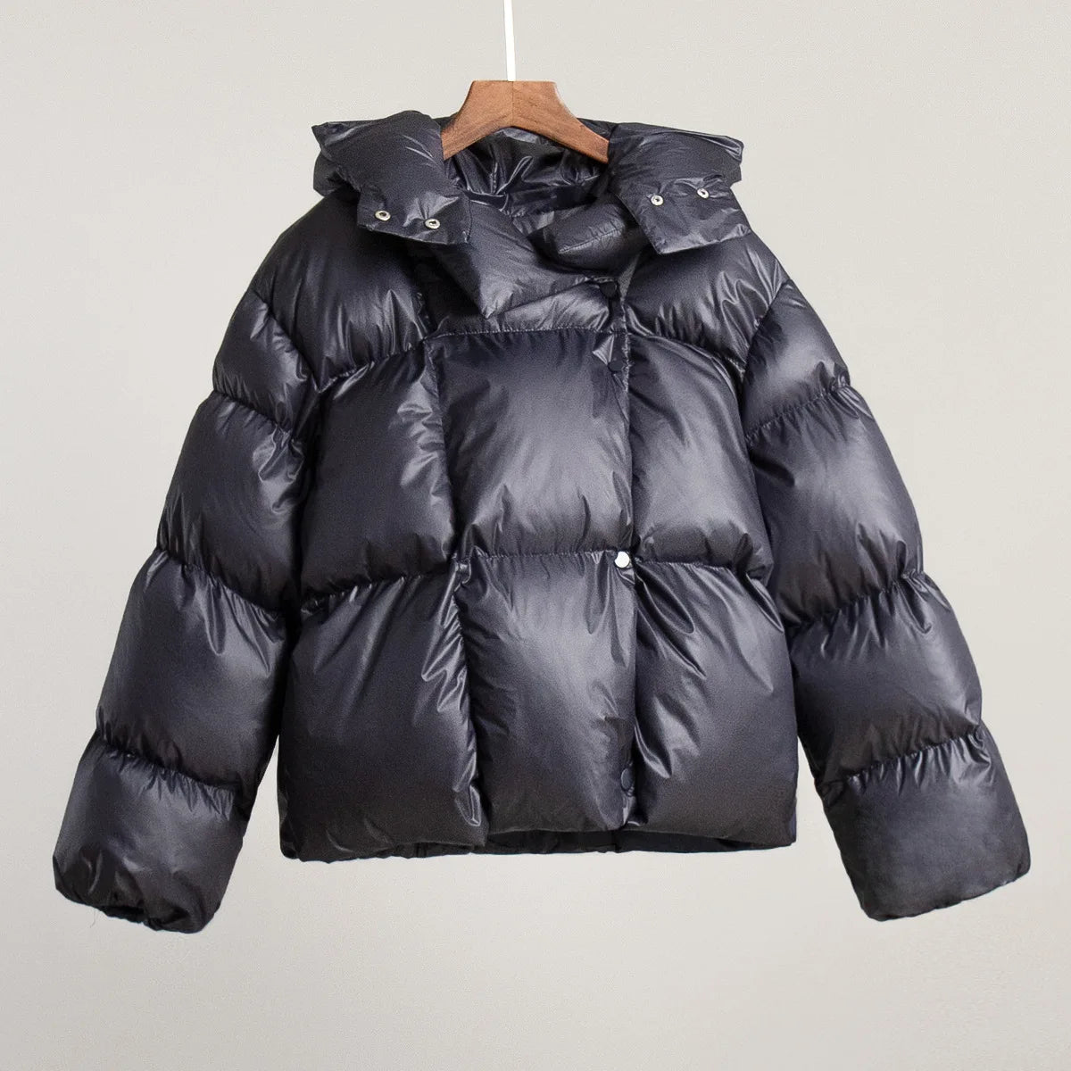 Women Autumn Winter Warm Coat Thick Parkas Long Sleeve Parkas Female Street Fashion Hoodies Woman's Cotton-padded Jacket 2025