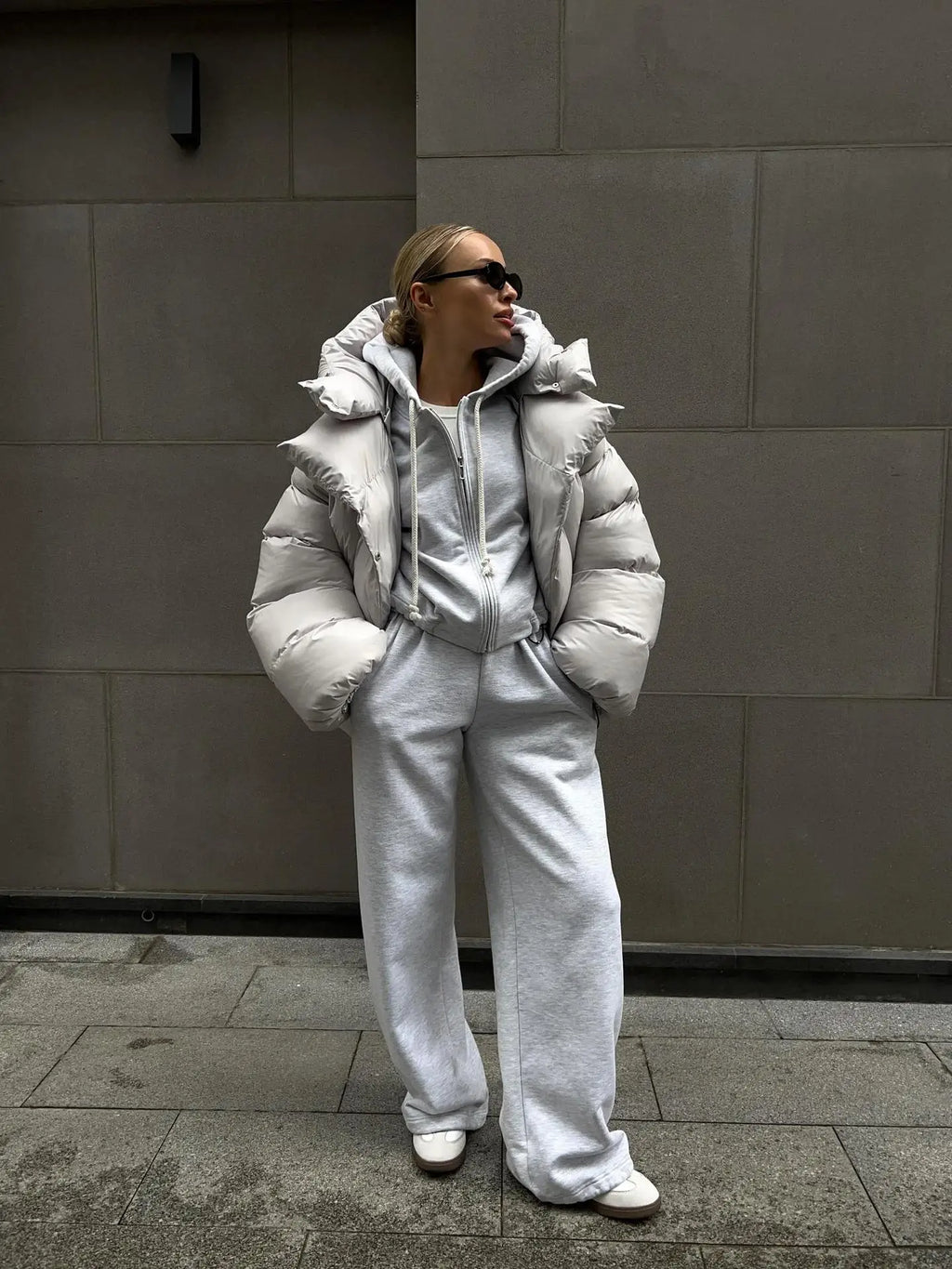 Women Autumn Winter Warm Coat Thick Parkas Long Sleeve Parkas Female Street Fashion Hoodies Woman's Cotton-padded Jacket 2025
