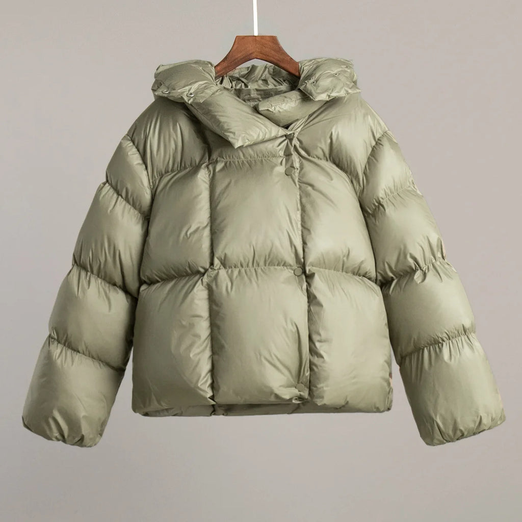 Women Autumn Winter Warm Coat Thick Parkas Long Sleeve Parkas Female Street Fashion Hoodies Woman's Cotton-padded Jacket 2025