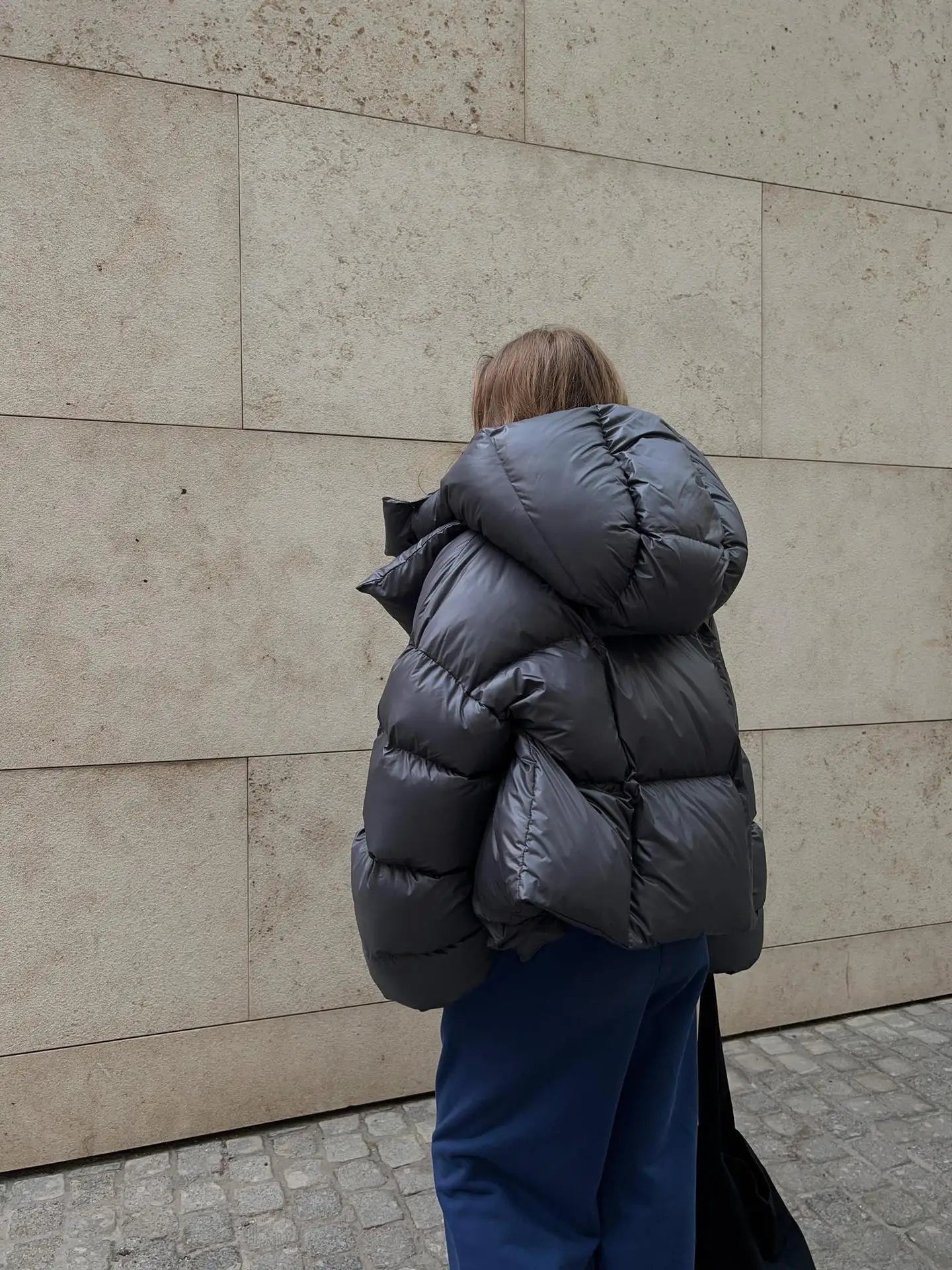 Women Autumn Winter Warm Coat Thick Parkas Long Sleeve Parkas Female Street Fashion Hoodies Woman's Cotton-padded Jacket 2025